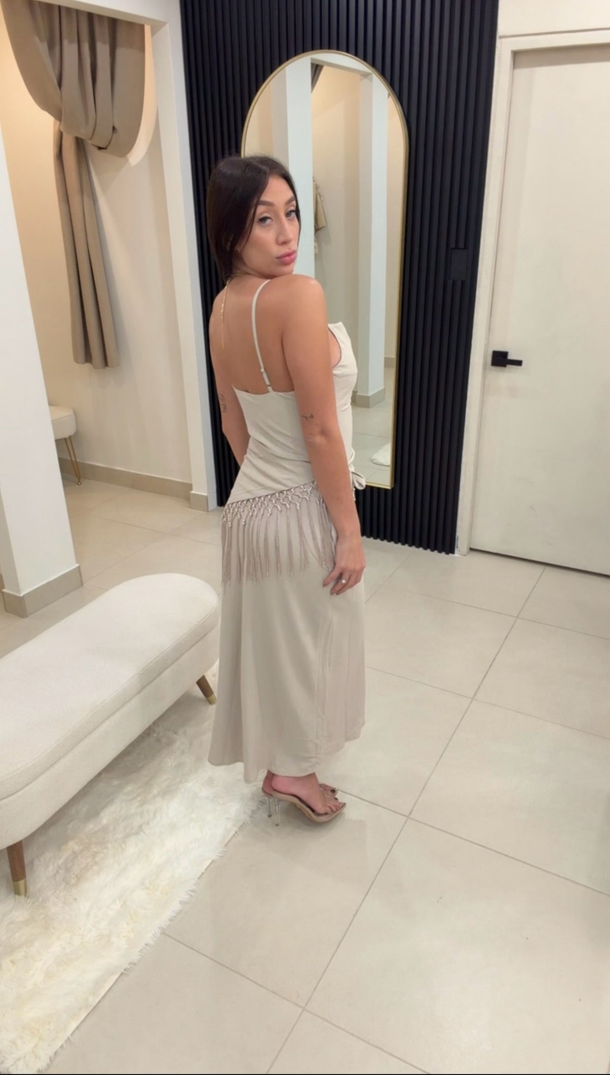 ELARA FRINGE DRESS