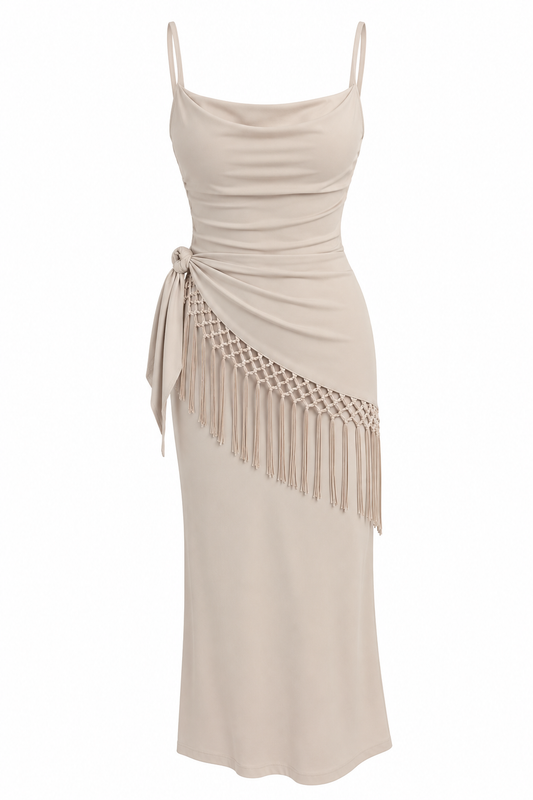 ELARA FRINGE DRESS