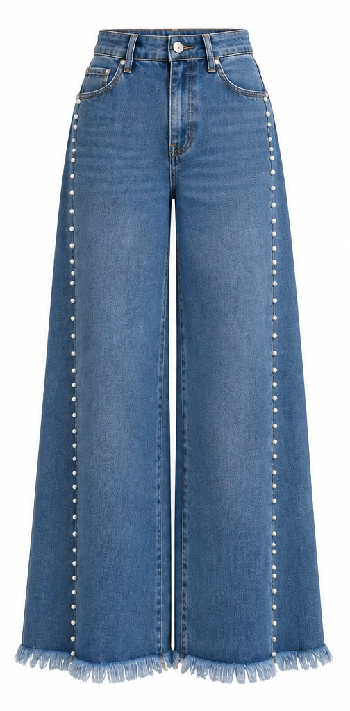 STUDDED JEANS