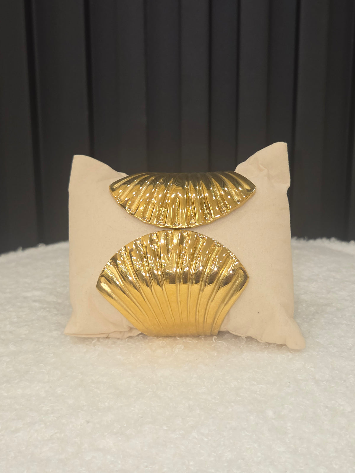 Golden Shell Cuff