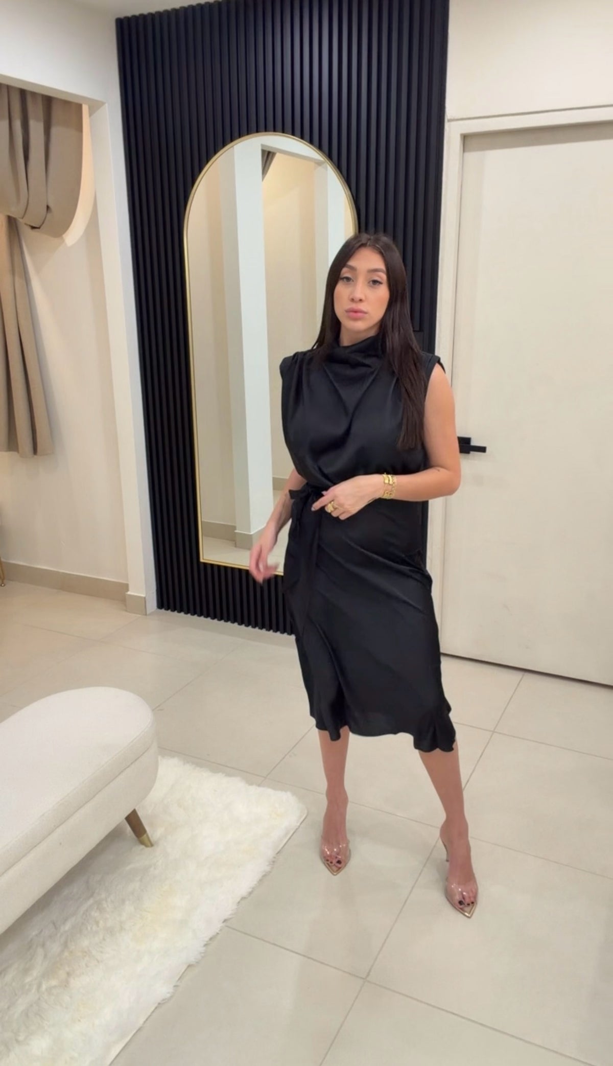 BIBI MIDI DRESS