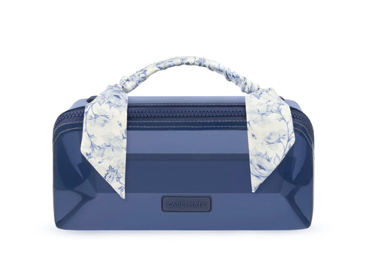 BABY BLUE COSMETIC JELLY BAG