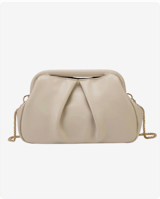 Monroe Clutch (Ivory)
