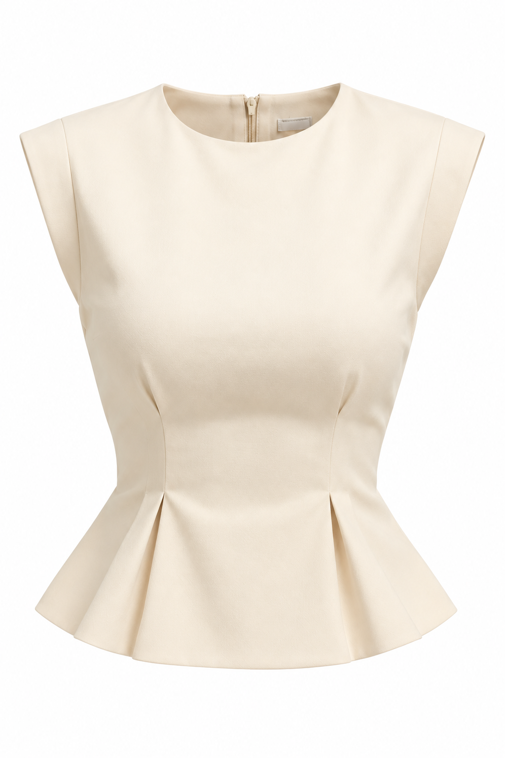 IVORY SCULPT TOP
