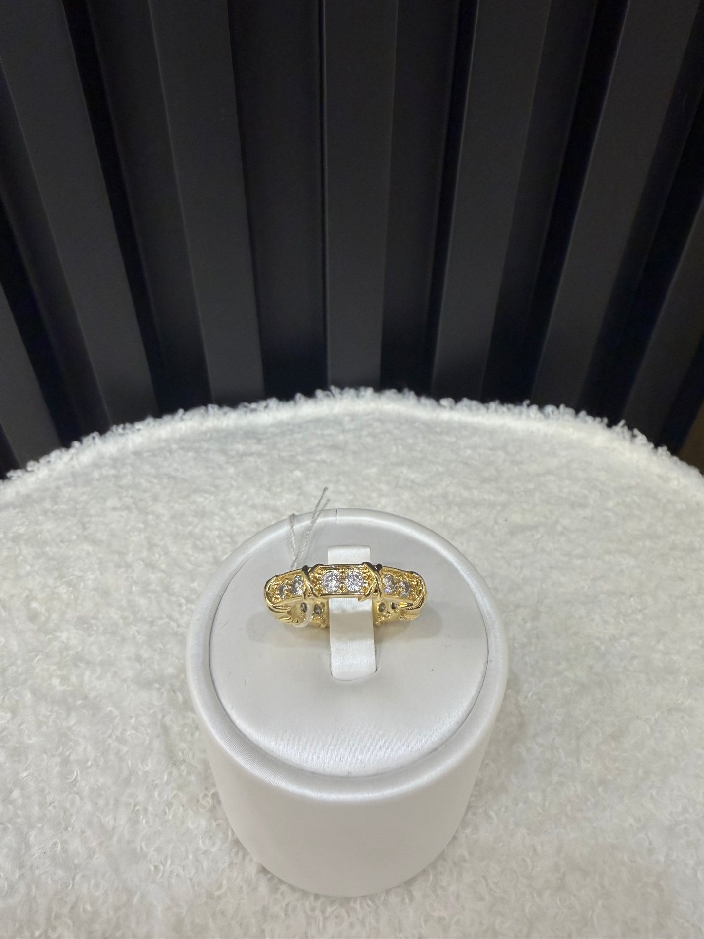 Crystal Chain Ring