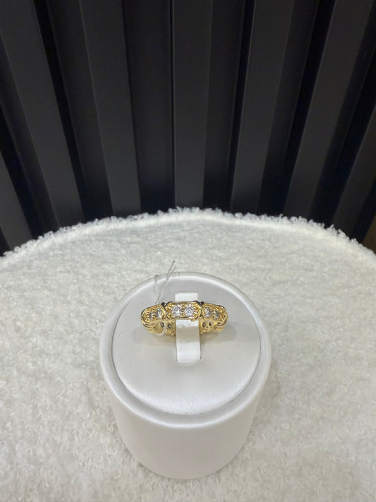 Crystal Chain Ring