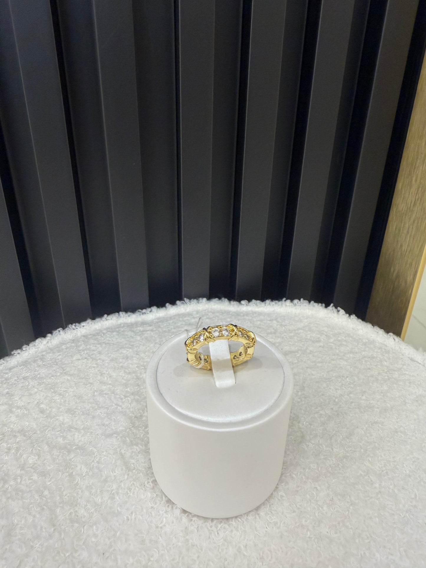 Crystal Chain Ring