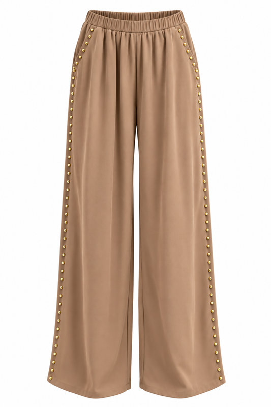 GOLD STUDDED PANT